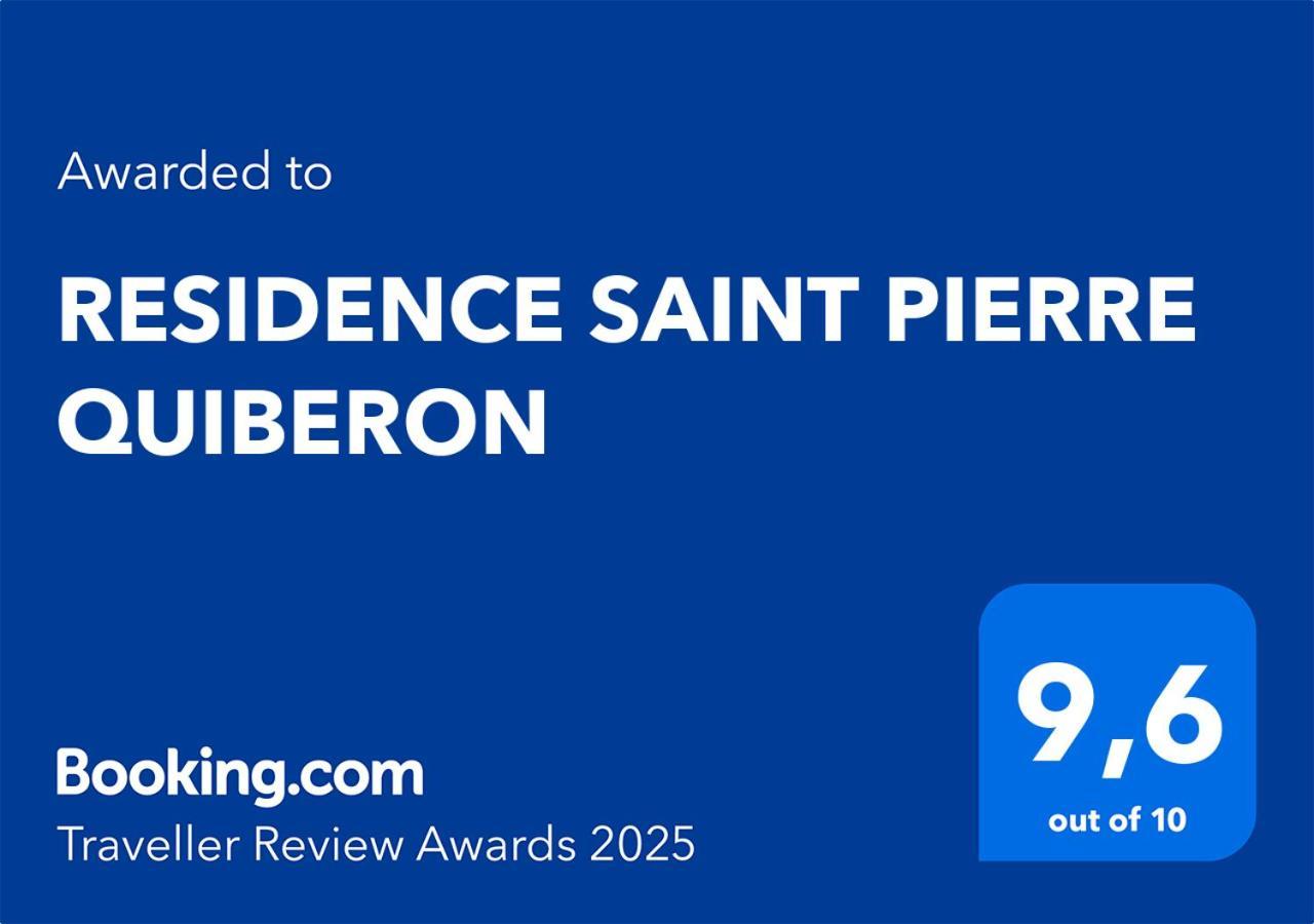 Residence Saint Pierre Quiberon Eksteriør bilde